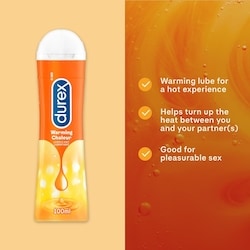 Durex Warming Water-Based Personal Lubricant - 100 ml | No Frills Online Durex Warming Water-Based Personal Lubricant - 100 ml | No Frills Online