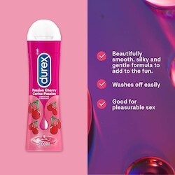 Durex Cherry Water-Based Personal Lubricant - 100 ml | Real Canadian Superstore Durex Cherry Water-Based Personal Lubricant - 100 ml | Real Canadian Superstore