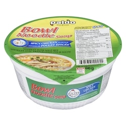 Paldo Bowl Noodle Soup, Spicy Chicken  12x86.0 g, $1.55/100g