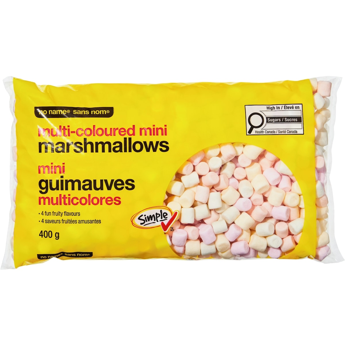 No Name Multi-Coloured Mini Marshmallows