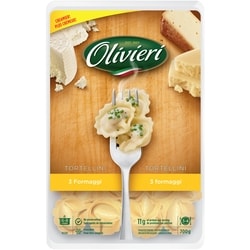 Olivieri Tortellini, 3 Cheese  700 g, $1.86/100g