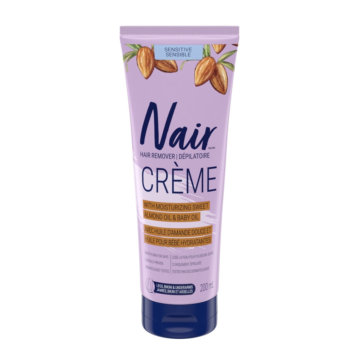 Nair Sensitive Formula Hair Remover Crème 200 ml, $4.40/100ml