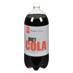 President's Choice Diet Cola 2 l, $0.06/100ml