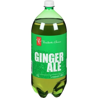 President's Choice Ginger Ale 2 l, $0.08/100ml