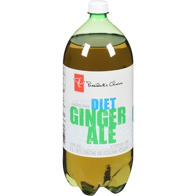 President's Choice Diet Ginger Ale 2 l, $0.09/100ml