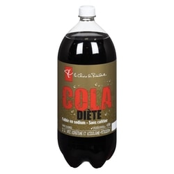 le Choix du Président Cola diète faible en sodium et sans caféine 2 l, 0,09 $/100ml