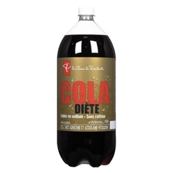 le Choix du Président Cola diète faible en sodium et sans caféine 2 l, 0,08 $/100ml