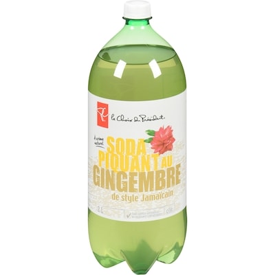 le Choix du Président Soda piquant au gingembre de style jamaïcain 2 l, 0,09 $/100ml