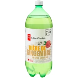 le Choix du Président Bière de gingembre de style jamaïcain 2 l, 0,05 $/100ml