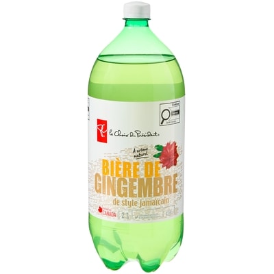 le Choix du Président Soda piquant au gingembre de style jamaïcain 2 l, 0,09 $/100ml