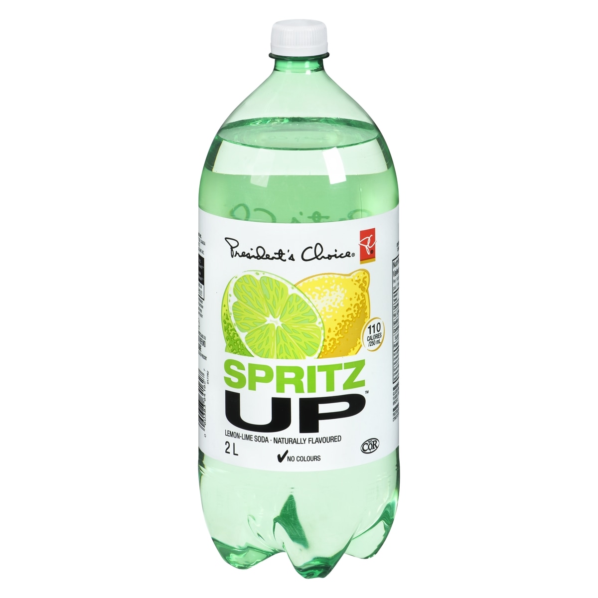 President's Choice Spritz Up Lemon-Lime Soda 2 l, $0.08/100ml