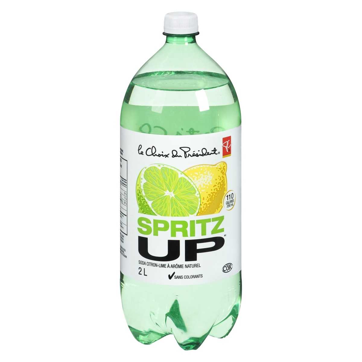 le Choix du Président Soda citron-lime Spritz Up 2 l, 0,08 $/100ml