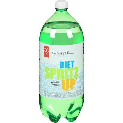President's Choice Diet Spritz-Up Lemon-Lime Soda 2 l, $0.10/100ml