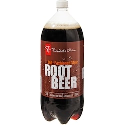 President's Choice Old-Fashioned Style Root Beer Soda 2 l, $0.08/100ml