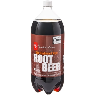 President's Choice Old-Fashioned Style Root Beer Soda 2 l, $0.09/100ml