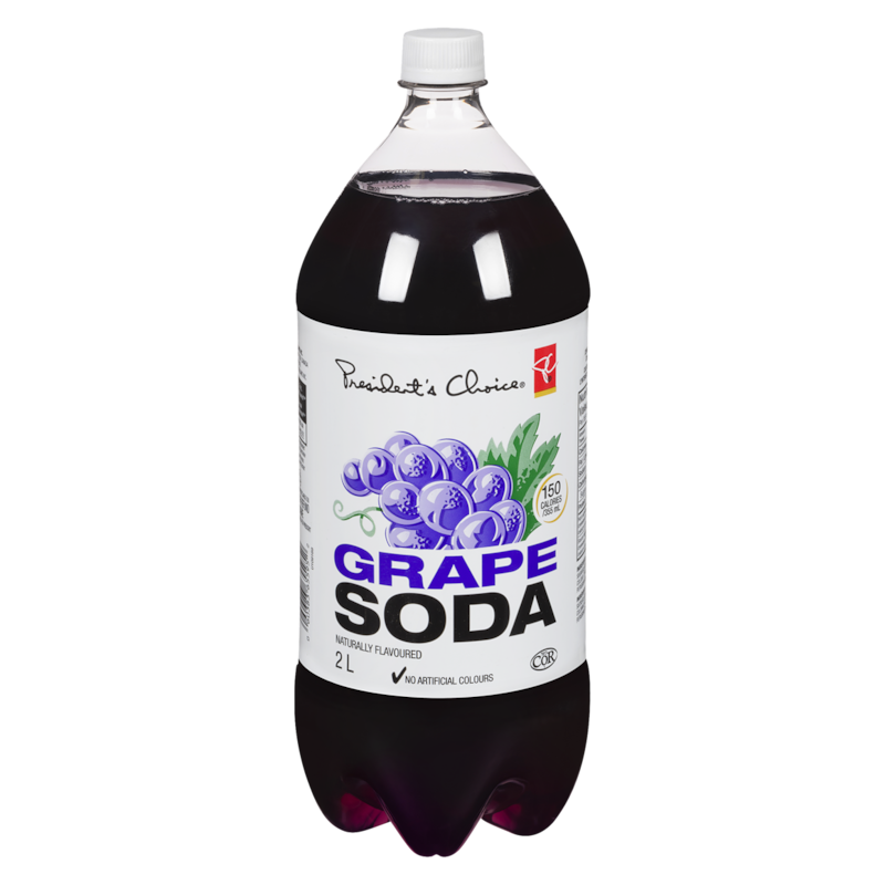 Naturally Flavoured Grape Soda
