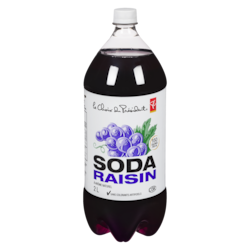le Choix du Président Soda Au Raisin À Arôme Naturel 2 l, 0,09 $/100ml