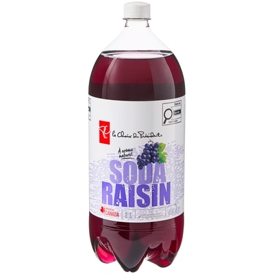 le Choix du Président Soda Au Raisin À Arôme Naturel 2 l, 0,09 $/100ml