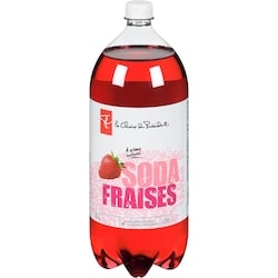 le Choix du Président Soda à la fraise 2 l, 0,09 $/100ml