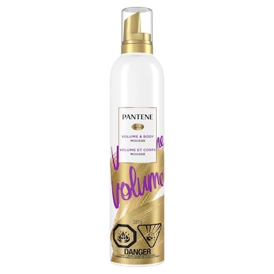 Pantene Triple action Volume mousse capillaire à tenue maximale 187 g, 4,01 $/100g