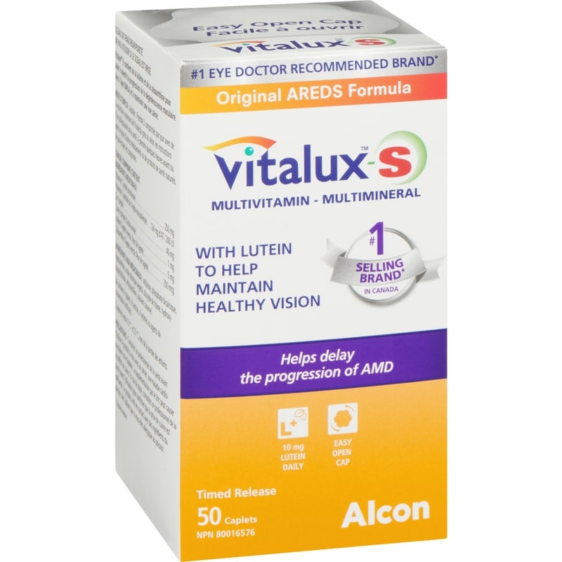 Vitamins, Caplets Time Release Areds Formula