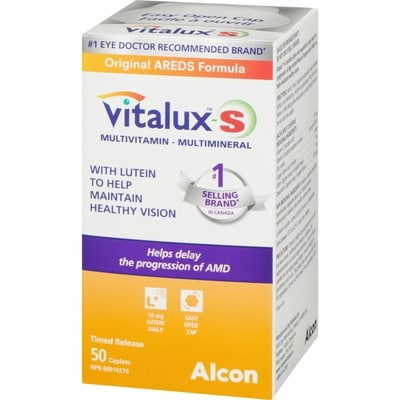 Vitamins, Caplets Time Release Areds Formula