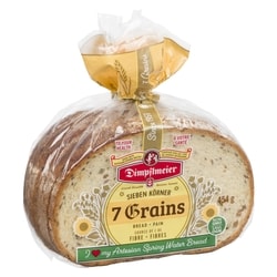 Dimpflmeier 7 Grains Bread 454 g, $1.21/100g