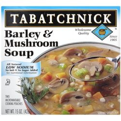 null No Salt Barley & Mushroom Soup 425 g, $1.01/100g