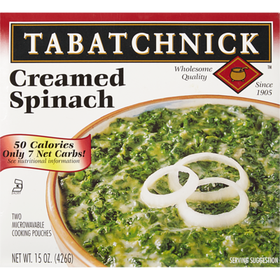 Tabatchnick Crème aux épinards 425 g, 1,17 $/100g