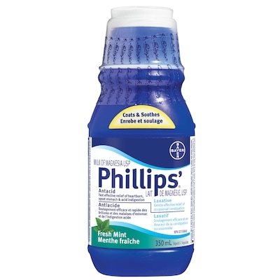 Phillips Menthe 350 ml, 3,14 $/100ml