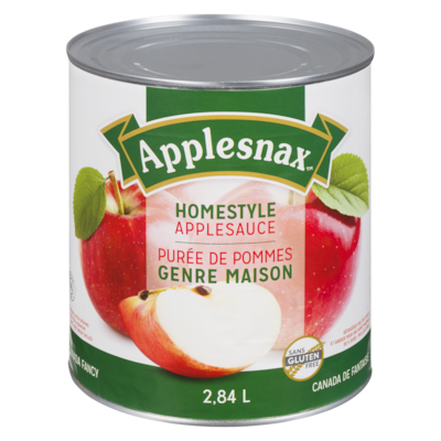 Apple Snax Apple Sauce 2.84 l, $0.32/100ml