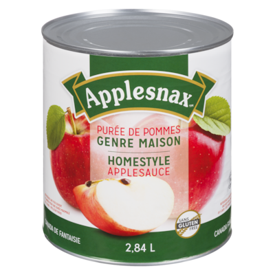 Applesnax Compote de pommes 2.84 l, 0,32 $/100ml