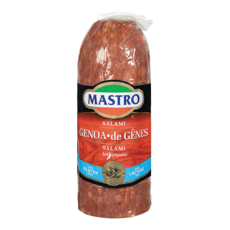 Genoa Salami, Hot (Thin Sliced)