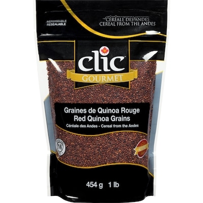 Clic Red Quinoa Grains 500 g, $1.50/100g