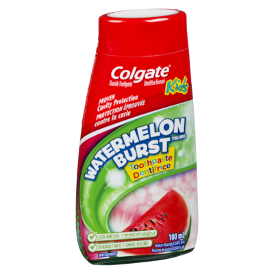 Dentifrice Et Rince-Bouche 2 En 1 Pour Enfants En Gel Liquide Watermelon Burst