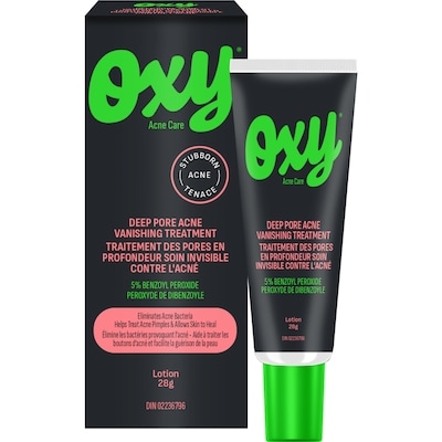 Oxy Traitement des taches de disparition de l'acné des pores profonds 28 g, 39,25 $/100g