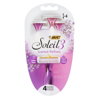 Bic Soleil Twilight Disposable Razors     4 ea, $2.25/1ea