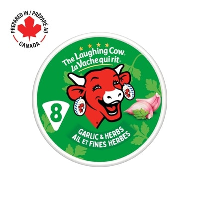 The Laughing Cow Garlic & Herb 133 g, $3.38/100g