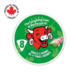 La vache qui rit Fromage à tartiner Ail & Fines Herbes 8P 133 g, 3,75 $/100g
