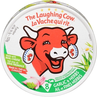 La vache qui rit Ail et fines herbes 133 g, 4,35 $/100g