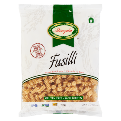 Rizopia Fusilli riz brun 454 g, 0,50 $/100g