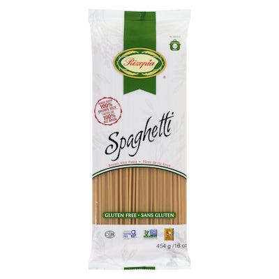 Rizopia Pâtes de riz brun Spaghetti 454 g, 0,55 $/100g