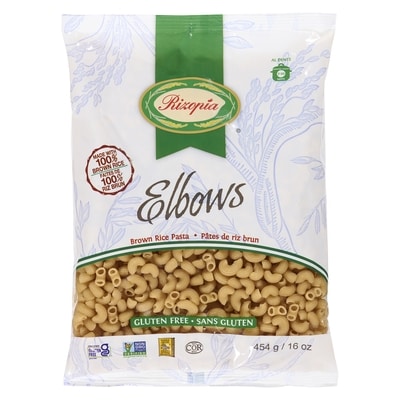 Rizopia Brown Rice Elbows 454 g, $0.77/100g