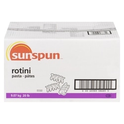 Sunspun Rotini Pasta 5 kg, $0.29/100g