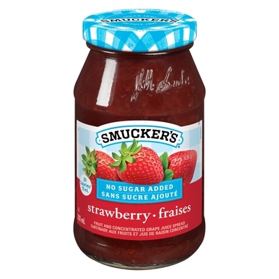 Smuckers No Sugar Added Strawberry Spread 310 ml, $2.74/100ml