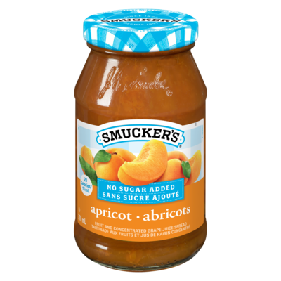Smuckers No Sugar Added Apricot Spread 310 ml, $2.58/100ml