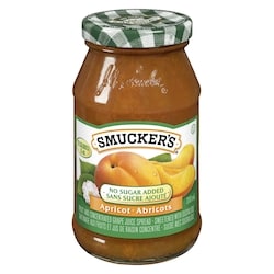 Smucker’s tartinade d'abricots sans sucre 310 ml, 2,58 $/100ml