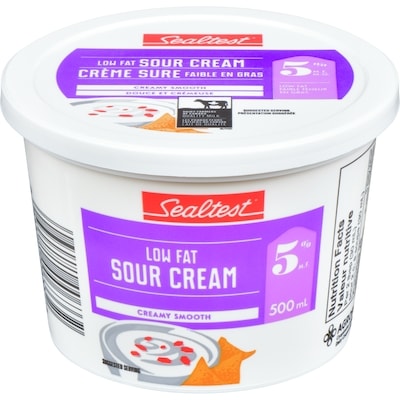 Sealtest 5% Sour Cream (500 Ml) 500 ml, $1.00/100ml