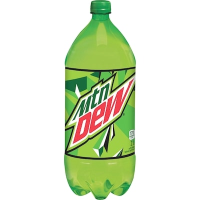 Mountain Dew Soda 2 l, $0.08/100ml