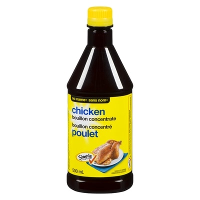 Sans Nom Bouillon concentré, poulet 500 ml, 1,40 $/100ml